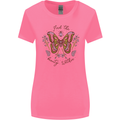 Beauty Within Butterfly Butterflies Womens Wider Cut T-Shirt Azalea