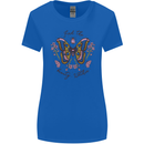 Beauty Within Butterfly Butterflies Womens Wider Cut T-Shirt Royal Blue