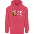 Beer O'Clock Funny Alcohol Childrens Kids Hoodie Heliconia