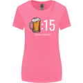 Beer O'Clock Funny Alcohol Womens Wider Cut T-Shirt Azalea