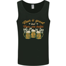Beer is Good Beers are Better Funny Alcohol Mens Vest Tank Top Black