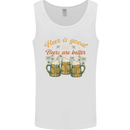 Beer is Good Beers are Better Funny Alcohol Mens Vest Tank Top White