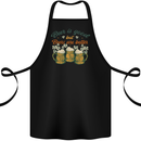 Beers are Better Funny St Patricks Day Alcohol Cotton Apron 100% Organic Black