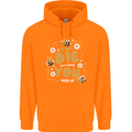 Bees If We Die You Die Childrens Kids Hoodie Orange