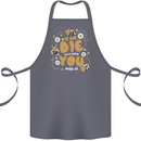 Bees If We Die You Die Cotton Apron 100% Organic Steel