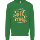 Bees If We Die You Die Kids Sweatshirt Jumper Irish Green