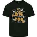 Bees If We Die You Die Mens Cotton T-Shirt Tee Top Black