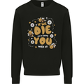 Bees If We Die You Die Mens Sweatshirt Jumper Black