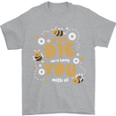 Bees If We Die You Die Mens T-Shirt 100% Cotton Sports Grey