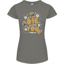 Bees If We Die You Die Womens Petite Cut T-Shirt Charcoal