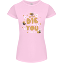Bees If We Die You Die Womens Petite Cut T-Shirt Light Pink