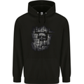 Behind the Wall Gothic Goth Halloween Childrens Kids Hoodie Black