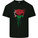 Belarus Skull Gym Training Bodybuilding Kids T-Shirt Childrens Black