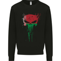 Belarus Skull Gym Training Bodybuilding Mens Sweatshirt Jumper Black
