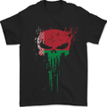 Belarus Skull Gym Training Bodybuilding Mens T-Shirt 100% Cotton Black