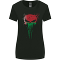 Belarus Skull Gym Training Bodybuilding Womens Wider Cut T-Shirt Black