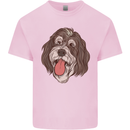 Bernedoodle Dog Kids T-Shirt Childrens Light Pink