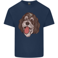 Bernedoodle Dog Kids T-Shirt Childrens Navy Blue