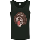 Bernedoodle Dog Mens Vest Tank Top Black