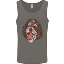 Bernedoodle Dog Mens Vest Tank Top Charcoal