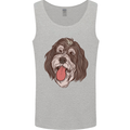 Bernedoodle Dog Mens Vest Tank Top Sports Grey