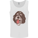 Bernedoodle Dog Mens Vest Tank Top White