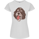 Bernedoodle Dog Womens Petite Cut T-Shirt White