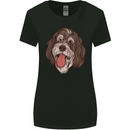 Bernedoodle Dog Womens Wider Cut T-Shirt Black