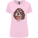 Bernedoodle Dog Womens Wider Cut T-Shirt Light Pink