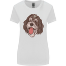 Bernedoodle Dog Womens Wider Cut T-Shirt White