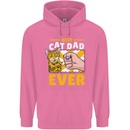 Best Cat Dad Ever Funny Fathers Day Childrens Kids Hoodie Azalea