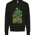Best Christmas Tree Ever T-Rex Xmas Dinosaur Kids Sweatshirt Jumper Black