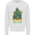 Best Christmas Tree Ever T-Rex Xmas Dinosaur Kids Sweatshirt Jumper White