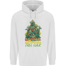 Best Christmas Tree Ever T-Rex Xmas Dinosaur Mens 80% Cotton Hoodie White