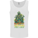Best Christmas Tree Ever T-Rex Xmas Dinosaur Mens Vest Tank Top White