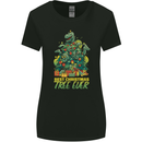 Best Christmas Tree Ever T-Rex Xmas Dinosaur Womens Wider Cut T-Shirt Black