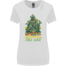 Best Christmas Tree Ever T-Rex Xmas Dinosaur Womens Wider Cut T-Shirt White