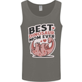 Best Dinosaur Mom Ever Mothers Day Mens Vest Tank Top Charcoal