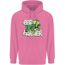 Best Farmer Ever Farming Fathers Day Childrens Kids Hoodie Azalea