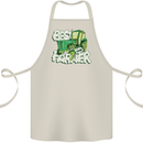 Best Farmer Ever Farming Fathers Day Cotton Apron 100% Organic Natural