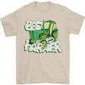 Best Farmer Ever Farming Fathers Day Mens T-Shirt 100% Cotton Sand