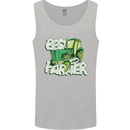 Best Farmer Ever Farming Fathers Day Mens Vest Tank Top Sports Grey