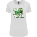 Best Farmer Ever Farming Fathers Day Womens Wider Cut T-Shirt White