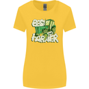 Best Farmer Ever Farming Fathers Day Womens Wider Cut T-Shirt Yellow