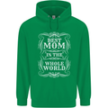 Best Mom in the World Mothers Day Childrens Kids Hoodie Irish Green