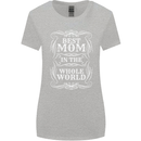 Best Mom in the World Mothers Day Womens Wider Cut T-Shirt Sports Grey