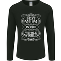 Best Mum in the World Mothers Day Mens Long Sleeve T-Shirt Black