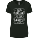 Best Mum in the World Mothers Day Womens Wider Cut T-Shirt Black