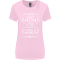 Best Mum in the World Mothers Day Womens Wider Cut T-Shirt Light Pink