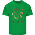 Best Teacher Ever Teaching Maths English Science Kids T-Shirt Childrens Irish Green